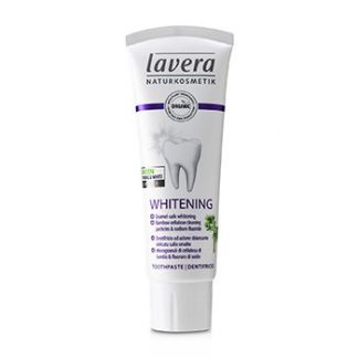 Lavera Toothpaste (Whitening) - With Bamboo Cellulose Cleaning Particles & Sodium Fluoride  75ml/2.5oz