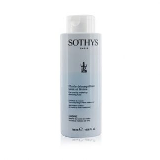 Sothys Eye And Lip Make Up Removing Fluid With Mallow Extract - For All Make Up Even Waterproof (Salon Size)  500ml/16.9oz