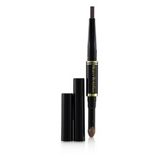 KISS ME Heavy Rotation Fit Fiber In Double Eyebrow Pencil - # 02 Dark Brown  0.39g/0.014oz