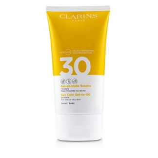 Clarins Sun Care Body Gel-to-Oil SPF 30 - For Wet or Dry Skin  150ml/5.2oz