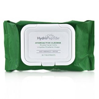 HydroPeptide Hydroactive Cleanse Micellar Facial Clothes  30wipes