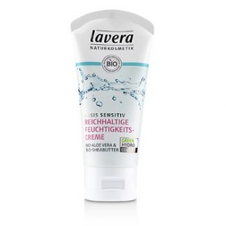 Lavera Basis Sensitiv Rich Moisturising Cream - Organic Aloe Vera & Organic Shea Butter  50ml/1.6oz