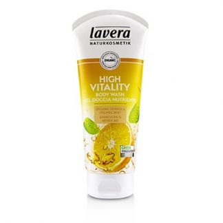 Lavera Body Wash - High Vitality (Organic Orange & Organic Mint)  200ml/6.6oz