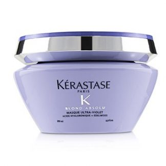 Kerastase Blond Absolu Masque Ultra-Violet Anti-Brass Blonde Perfecting Purple Masque (Lightened Cool Blonde Hair)  200ml/6.8oz