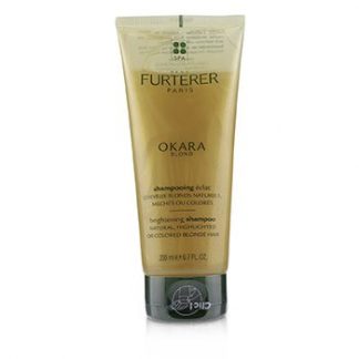 Rene Furterer Okara Blond Blonde Radiance Ritual Brightening Shampoo (Natural, Highlighted or Colored Blonde Hair)  200ml/6.7oz