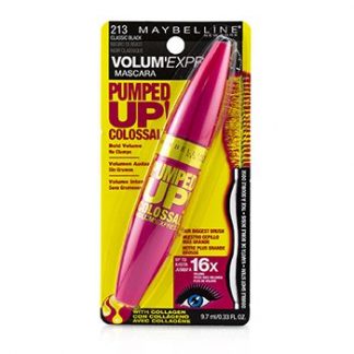 Maybelline Volum' Express Pumped Up Colossal Mascara - # 213 Classic Black  9.7ml/0.33oz