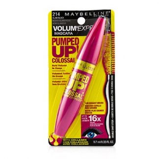 Maybelline Volum' Express Pumped Up Colossal Mascara - # 214 Glam Black  9.7ml/0.33oz