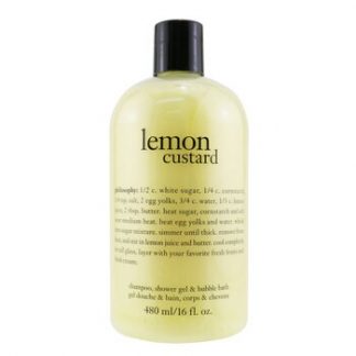 Philosophy Lemon Custard Shampoo, Shower Gel & Bubble Bath  480ml/16oz