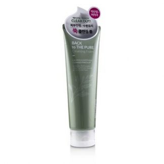 SNP Hddn=Lab Back To The Pure Cleansing Foam - Calming & Soothing Cleanses Fine Dust  130ml/4.39oz