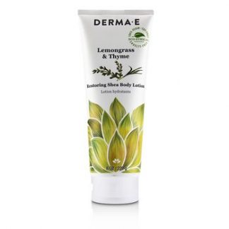 Derma E Lemongrass & Thyme Restoring Shea Body Lotion  227g/8oz