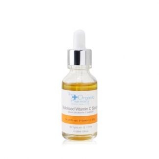 The Organic Pharmacy Stabilised Vitamin C Serum With Vitamin C 15% - Boost Firmness & Collagen, Improve Texture & Brighten Even Skin Tone  30ml/1oz