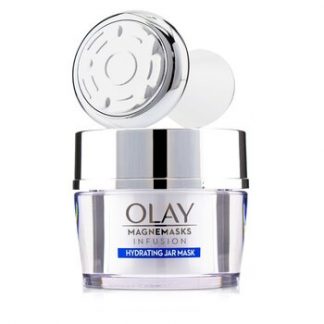 Olay Magnemasks Infustion Hydrating Starter Kit - For Dryness & Roughness : 1x Magnetic Infuser + 1x Hydrating Jar Mask 50g  2pcs