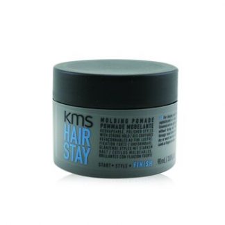 KMS California Hair Stay Molding Pomade (Reshapeable, Polished Styles with Strong Hold)  90ml/3oz