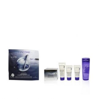 Lancome Renergie Travel Set: Lifting Cream + Gel Lotion + Serum + Eye Cream + Genifique Mask  5pcs+1bag