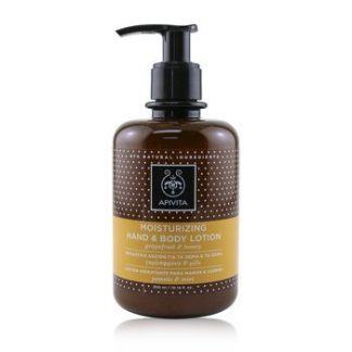 Apivita Moisturizing Hand & Body Lotion with Grapefruit & Honey  300ml/10.14oz