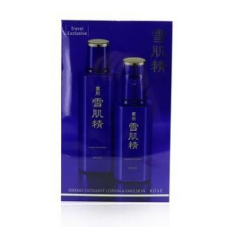 Kose Sekkisei Excellent Lotion & Emulsion Set: Lotion Excellent 200ml + Emulsion Excellent 140ml  2pcs