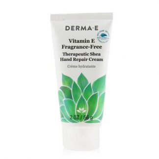 Derma E Vitamin E Fragrance-Free Therapeutic Shea Hand Repair Cream  56g/2oz