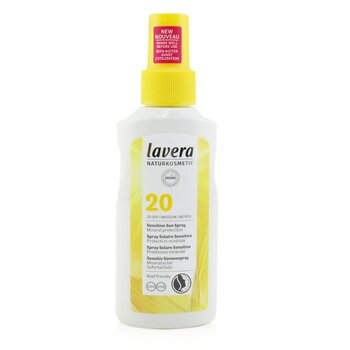 Lavera Sensitive Sun Spray SPF 20 - Mineral Protection  100ml/3.5oz