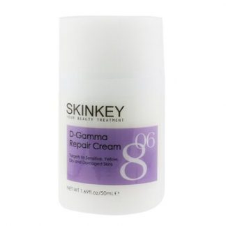 SKINKEY D-Gamma Repair Cream -Targets To Sensitive, Yellow, Dry & Damaged Skins (All Skin Types)  50ml/1.69oz