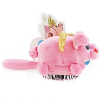 Wet Brush Plush Brush - # Flying Pig  1pc