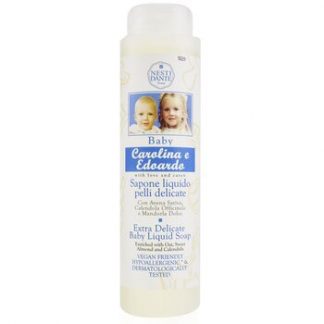 Nesti Dante Carolina & Edoardo Extra Delicate Baby Liquid Soap With Oat, Sweet Almond & Calendula (Shower Gel)  300ml/10.2oz