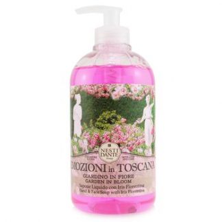 Nesti Dante Emozioni In Toscana  Hand & Face Soap With Iris Florentina - Garden In Bloom  500ml/16.9oz