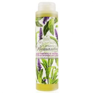 Nesti Dante Romantica Sparkling Shower Gel With Verbena Officinalis - Wild Tuscan Lavender & Verbena  300ml/10.2oz