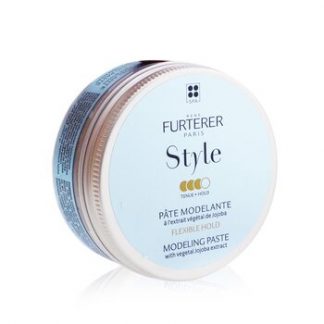 Rene Furterer Style Modeling Paste with Vegetal Jojoba Extract (Flexible Hold)  75ml/2.5oz