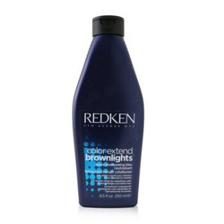 Redken Color Extend Brownlights Blue Toning Conditioner (Anti-Brass For Natural and Highlighted Brunettes)  250ml/8.5oz