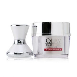 Olay Magnemasks Infusion Rejuvenating Starter Kit - For Fine Lines & Lack Of Firmness :  1x Magnectic Infusfer + 1x Rejuvenating  2pcs