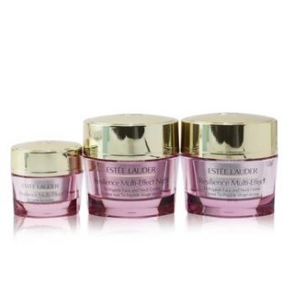 Estee Lauder Resilience Multi-Effect 3-To-Travel Set: Tri-Peptide Face & Neck Creme SPF 15 50ml+Night Creme 50ml+Eye Creme 15ml  3pcs