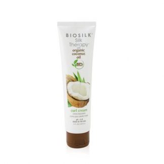 BioSilk Silk Therapy with Coconut Oil Curl Cream  148ml/5oz