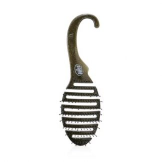 Wet Brush Shower Detangler - # Black Glitter  1pc