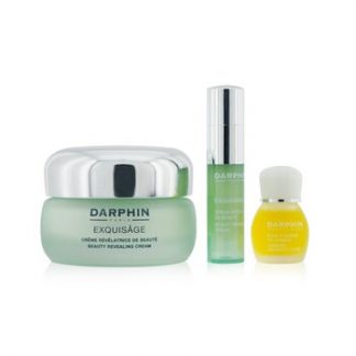 Darphin Exquisage Rejuvenating Botanical Wonders Set: Revealing Cream 50ml+ Revealing Serum 4ml+ Jasmine Aromatic Care 4ml  3pcs