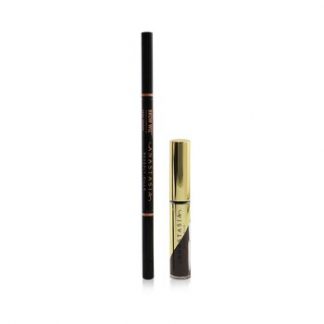 Anastasia Beverly Hills Perfect Your Brows Kit (Brow Wiz + Mini Dipbrow Gel) - # Dark Brown  2pcs