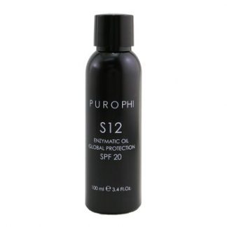 PUROPHI S12 Enzymatic Oil Global Protection SPF 20 (Water Resistant)  100ml/3.4oz