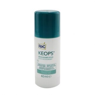 ROC KEOPS Stick Deodorant - For Normal Skin (Alcohol-Free & Without Aluminum Salts)  40ml/1.35oz