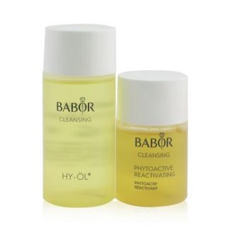 Babor CLEANSING Travel Set: HY-ÖL 50ml/1.69oz+ Phytoactive Reactivating 30ml/1oz  2pcs