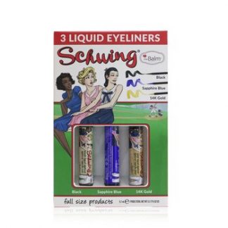 TheBalm Schwing Liquid Eyeliner Trio (3x Liquid Eyeliner)  3x1.7ml/0.05oz