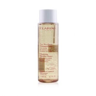 Clarins Cleansing Micellar Water with Alpine Golden Gentian & Lemon Balm Extracts - Sensitive Skin  200ml/6.7oz