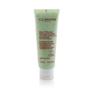 Clarins Purifying Gentle Foaming Cleanser with Alpine Herbs & Meadowsweet Extracts - Combination to Oily Skin  125ml/4.2oz