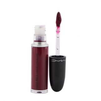 MAC Retro Matte Liquid Lipcolour - # 129 Love Weapon (Deep Blue Red) (Metallic)  5ml/0.17oz