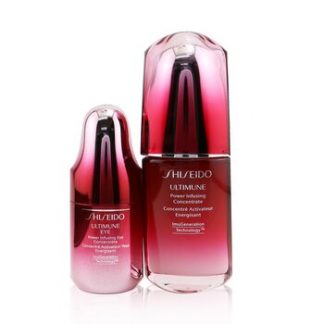 Shiseido Ultimune Power Infusing Set For Face & Eyes Set: Face Concentrate 50ml + Eye Concentrate 15ml  2pcs