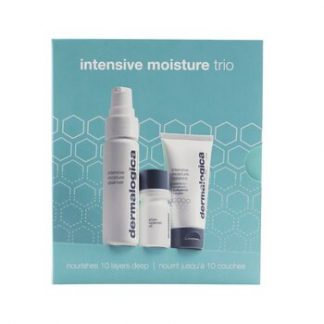 Dermalogica Intensive Moisture Trio: Intensive Moisture Cleanser 30ml+ Phyto Replenish Oil 4ml+ Intensive Moisture Balance 15ml  3pcs