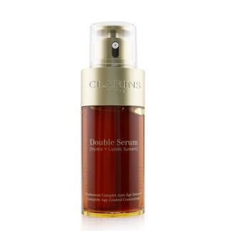 Clarins Double Serum (Hydric + Lipidic System) Complete Age Control Concentrate (Deluxe Edition)  75ml/2.5oz