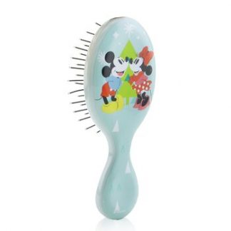 Wet Brush Mini Detangler Disney Classics - # Mickey & Minnie Holiday Magic White (Limited Edition)  1pc