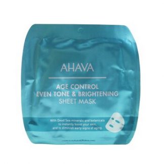 Ahava Age Control Even Tone & Brightening Sheet Mask  1sheet