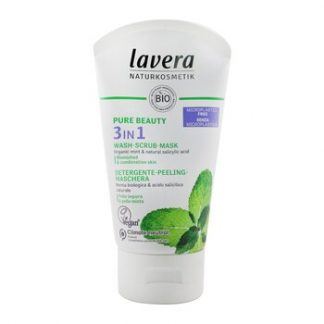 Lavera Pure Beauty 3 In 1 Wash, Scrub, Mask - For Blemished & Combination Skin  125ml/4oz