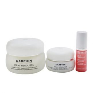 Darphin Ideal Resource Botanical Smoothing Secrets Set: Radiance Cream 50ml+ Eye Cream 15ml+ Serum 5ml  3pcs