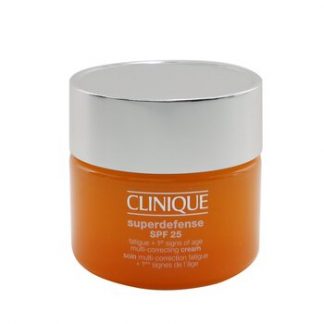 Clinique Superdefense SPF 25 Fatigue + 1st Signs Of Age Multi-Correcting Cream - Combination Oily to Oily  30ml/1oz